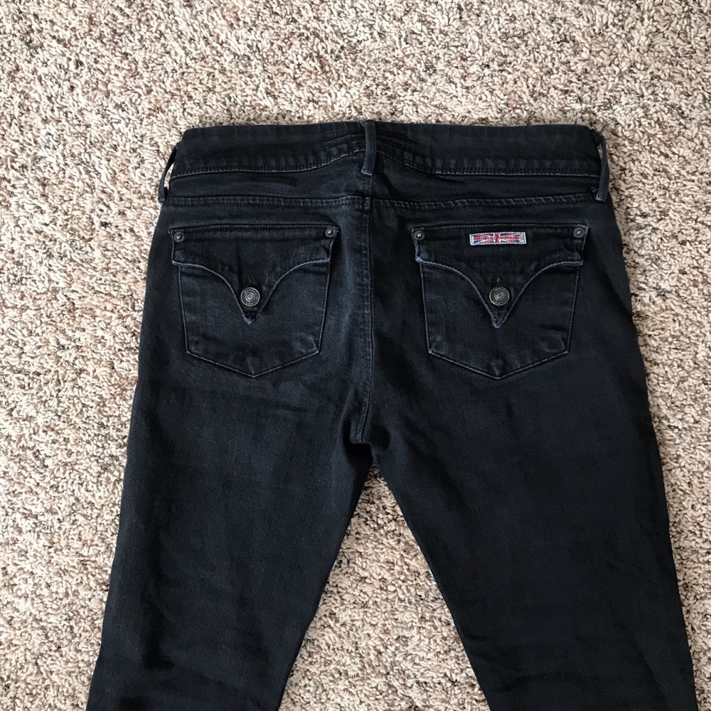 Black Hudson skinny jeans!